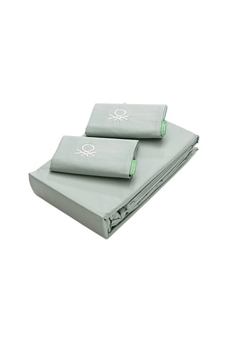 Parure de draps en coton 71 fils/cm² - Vert