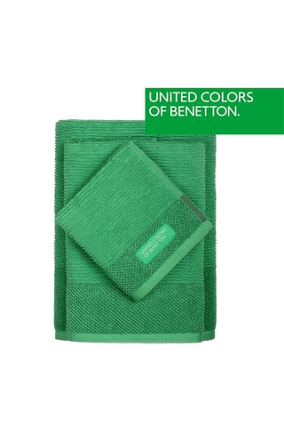 6 serviettes Beige et vert