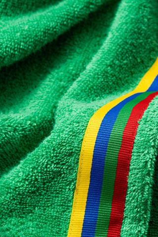 Poncho à capuche - Vert