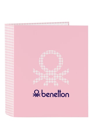 Classeur à anneaux - Rose - 27 × 6 × 33 cm