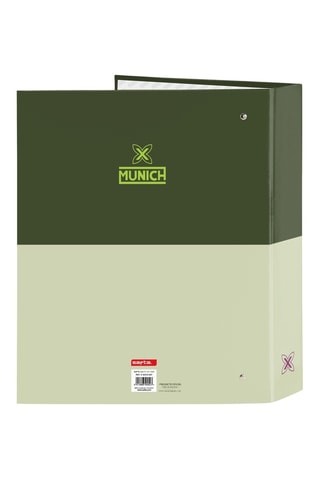 Classeur à anneaux - Vert - 27 x 33 x 6 cm