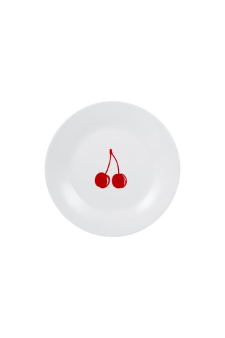 Assiette plate en porcelaine - 19 cm
