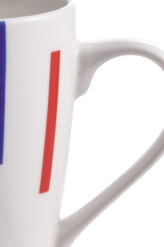 4 mugs en porcelaine - 36 cl