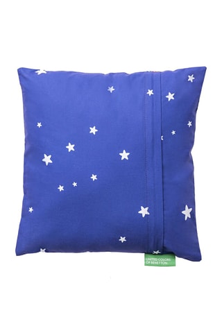 Coussin - Bleu et blanc - 30 x 30 cm