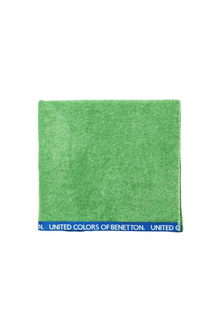 Drap de bain en coton biologique - Vert - 90 x 160 cm