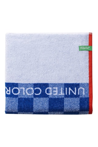 Drap de douche - Bleu - 140 x 70 cm