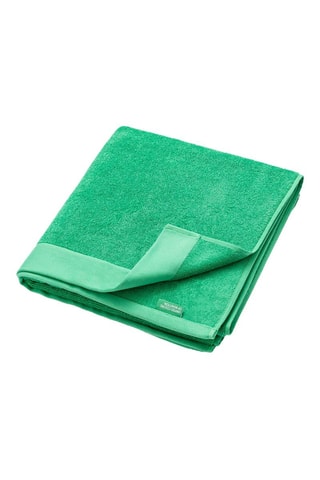Drap de bain en coton biologique - Vert - 90 x 150 cm