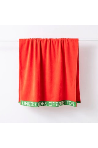 Drap de plage - Rouge - 90 x 160 cm