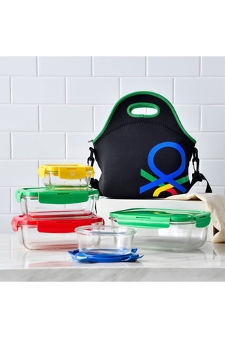 Boîte de conservation en verre borosilicate - 0,84 l
