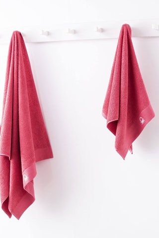 Drap de bain - Rose - 90 x 150 cm