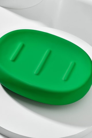 Porte-savon en céramique - Vert