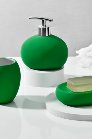 Porte-savon en céramique - Vert