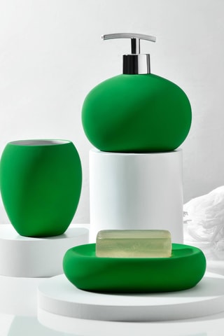 Porte-savon en céramique - Vert