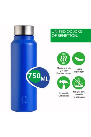 Bouteille isotherme en acier inoxydable - 75 cl