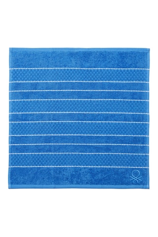 4 torchons et 8 serviettes de table - Bleu et blanc