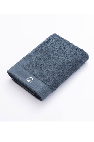 2 serviettes de toilette - Gris - 50 x 90 cm