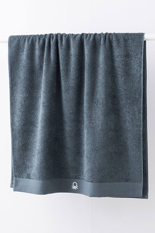 2 serviettes de toilette - Gris - 50 x 90 cm