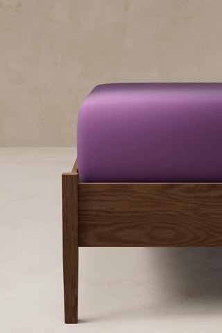 2 draps-housses Rainbow - Violet