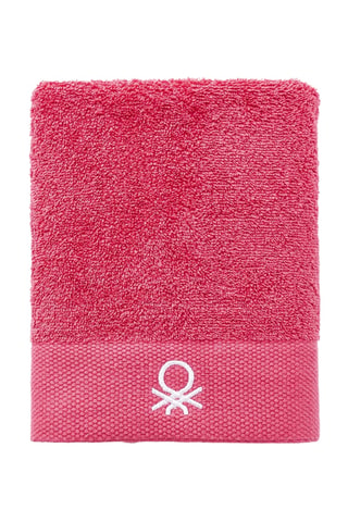 Serviette de toilette - Rose - 50 x 90 cm
