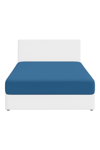 2 draps-housses Rainbow - Bleu
