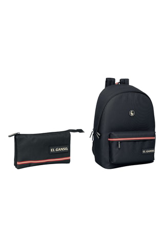 Sac à dos connecté et Trousse - Noir