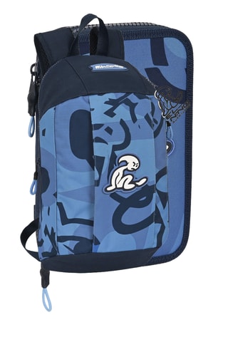 Trousse garnie - 28 pièces et Sac à dos - Bleu