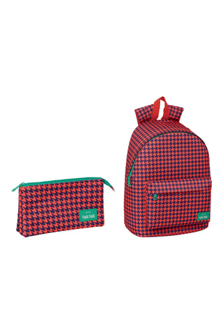 Sac à dos et trousse - Corail