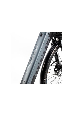 Vélo électrique de ville Ebike 28" PRO - Gris et noir - 170 à 195 cm - Jusqu'à 120 km