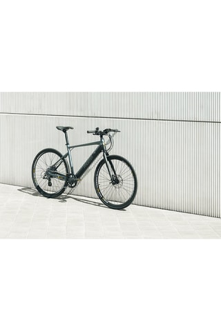 Vélo électrique de ville E-ROAD PRO 28" - Gris et noir - 160 à 195 cm - Jusqu'à 80 km