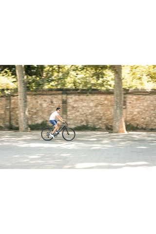 Vélo électrique de ville E-ROAD PRO 28" - Gris et noir - 160 à 195 cm - Jusqu'à 80 km