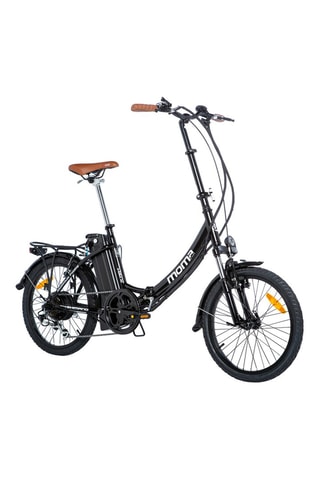 Vélo électrique pliable de ville 20" - Noir - 155 à 190 cm - Jusqu'à 60 km