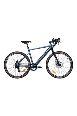 Vélo électrique E-Gravel 28" pro - Bleu et noir - 160 à 195 cm - Jusqu'à 80 km