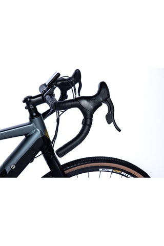 Vélo électrique E-Gravel 28" pro - Bleu et noir - 160 à 195 cm - Jusqu'à 80 km