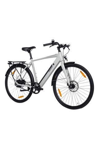 Vélo de ville électrique 26" - Beige - Jusqu'à 60 km