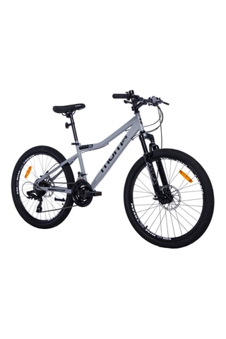 VTT Junior Rock 24" - Gris et noir - 135 à 150 cm - 21 vitesses