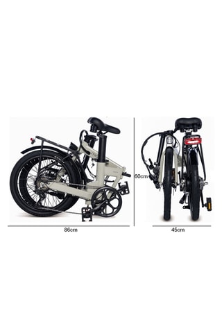 Vélo old-e BELT - Beige et noir 