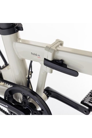 Vélo old-e BELT - Beige et noir 
