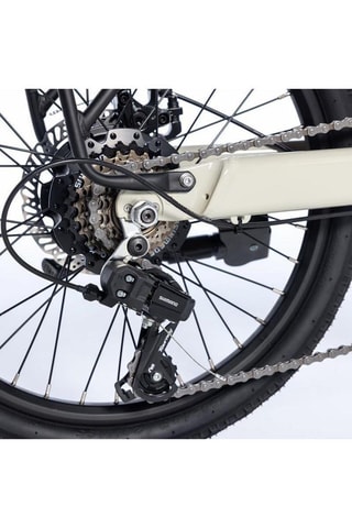 Vélo Fold-e - Beige et noir 