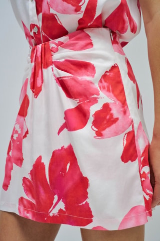 Jupe-short - Rouge