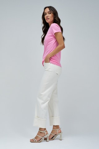 T-shirt regular - Rose