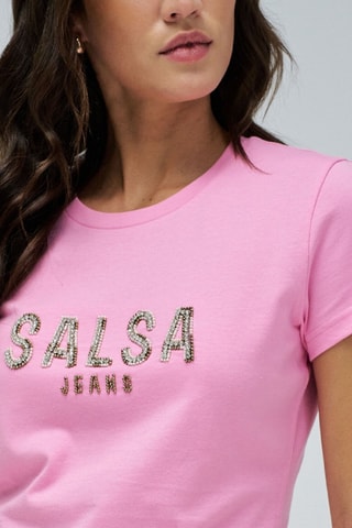 T-shirt regular - Rose