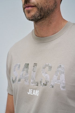 T-shirt regular - Beige