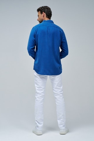 Chemise regular - Bleu