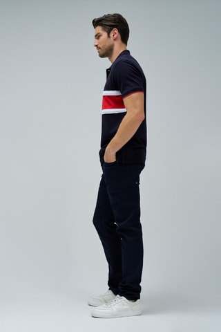 Polo regular - Bleu