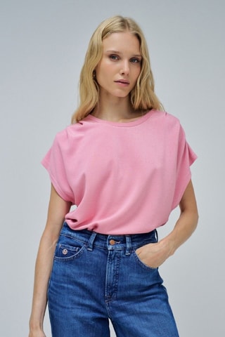 T-shirt regular - Rose