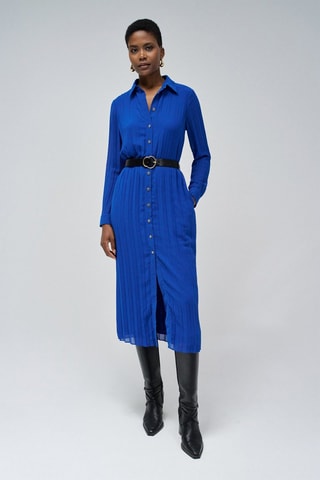 Robe regular - Bleu