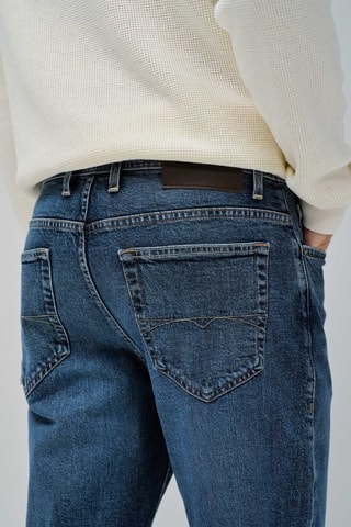 Jean 7/8 - Bleu