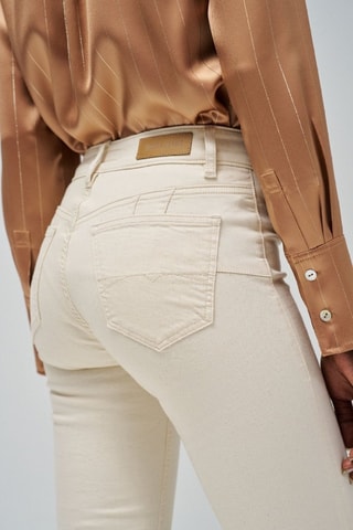 Pantalon flare - Beige