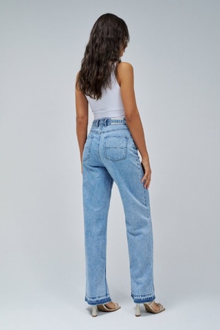 Jean wide legs - Bleu