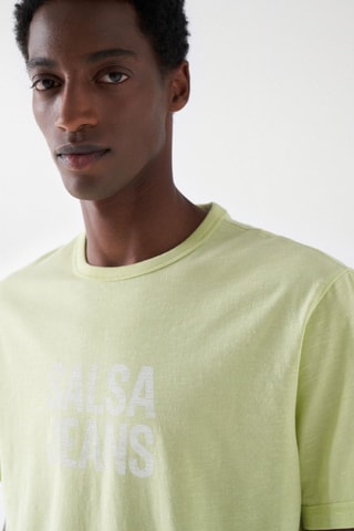 T-shirt regular - Vert